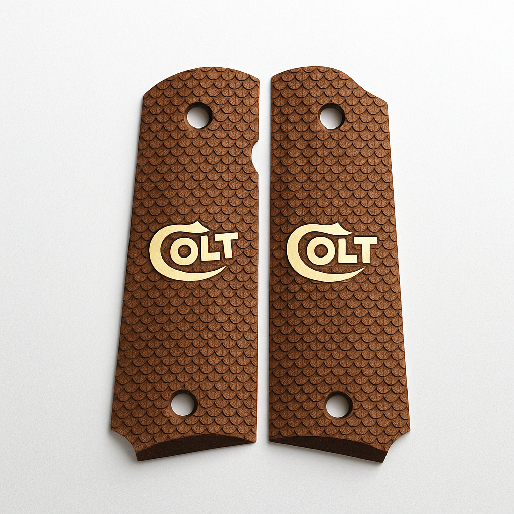 Gold Logo Fishscale Heritage Grip