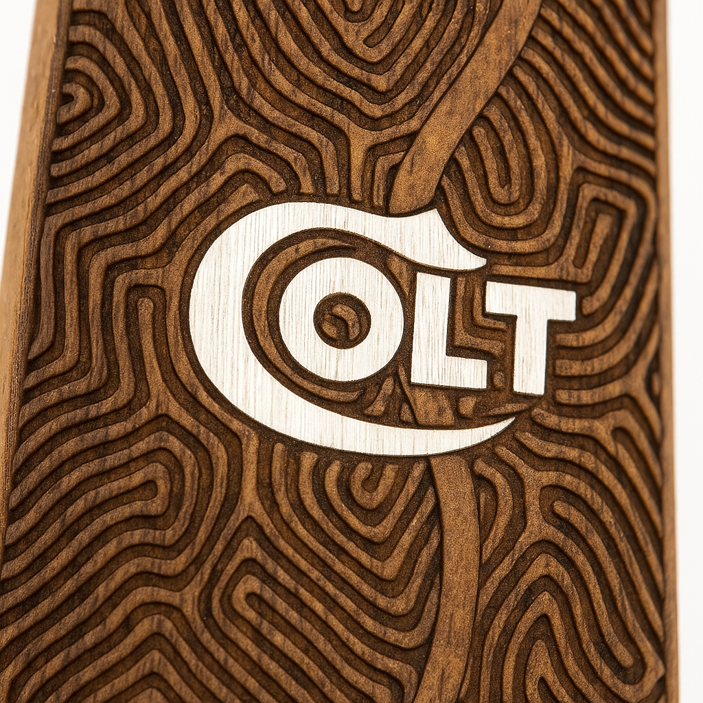 Contour Crest Walnut Grip
