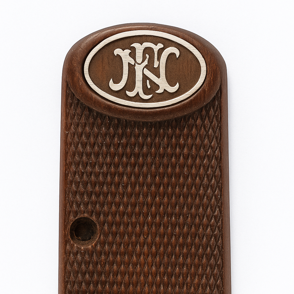 Royal Crest Turkish Walnut Grip – Silver Logo