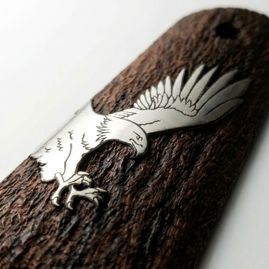 1911 Full Size Grips - Silver Eagle