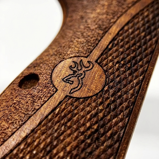 Browning Hi-Power Kabzalar – Çift Dokulu Logo