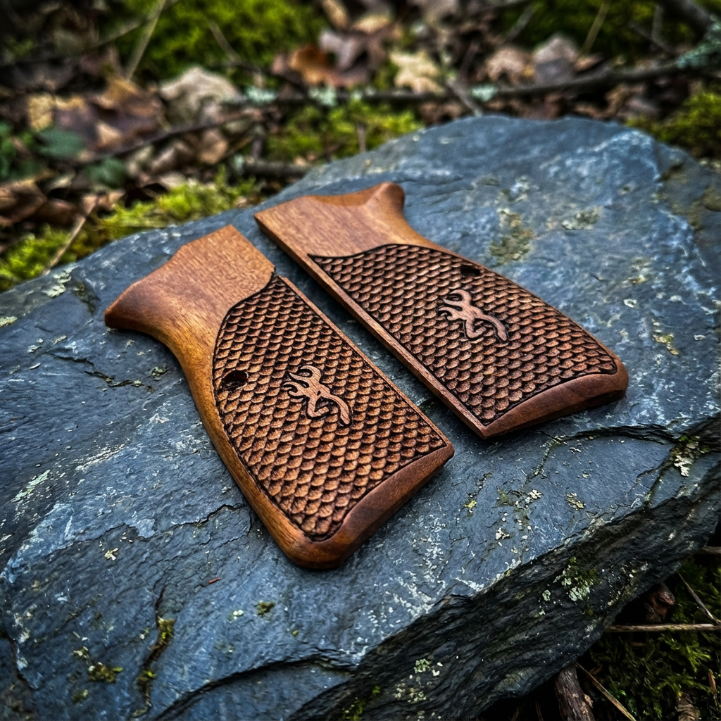 Browning Hi-Power Grips – V-Tactical Buck