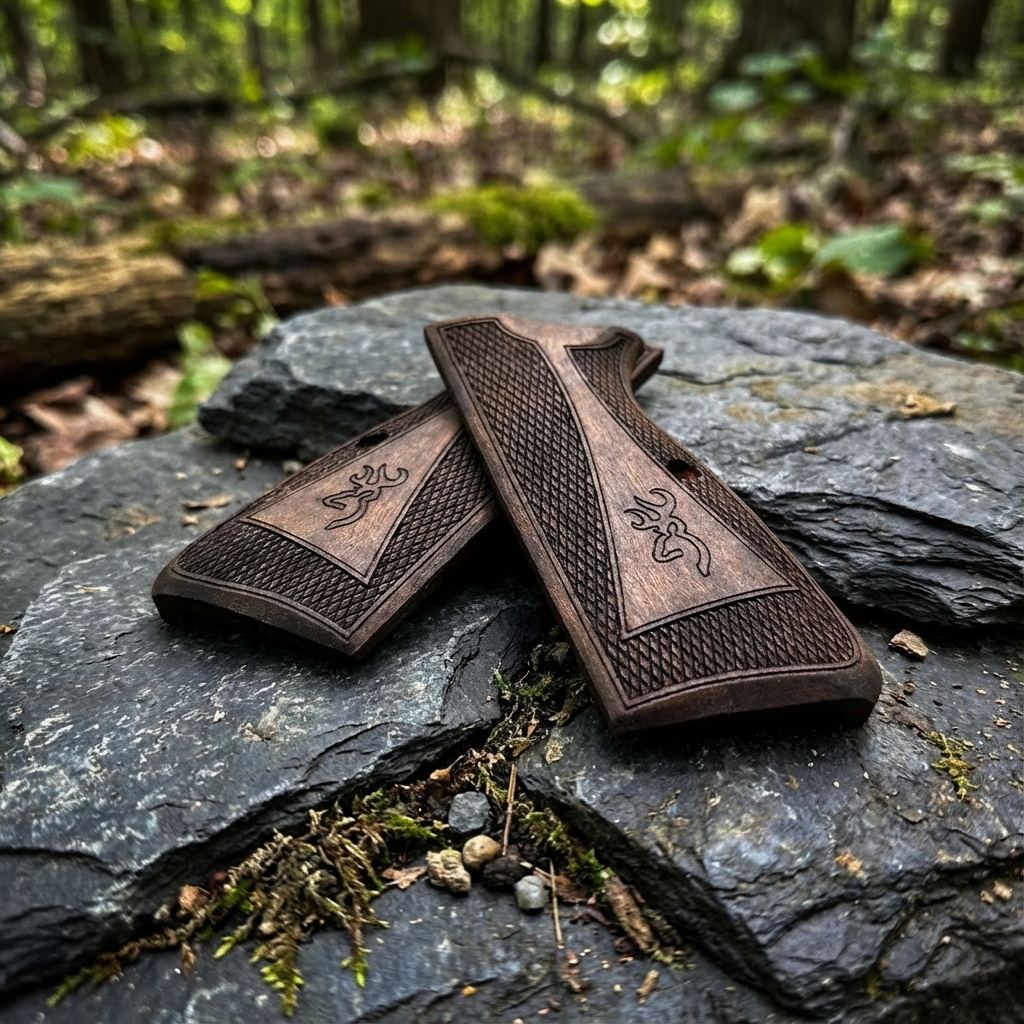 Browning Hi-Power Grips – Executive Two-Tone