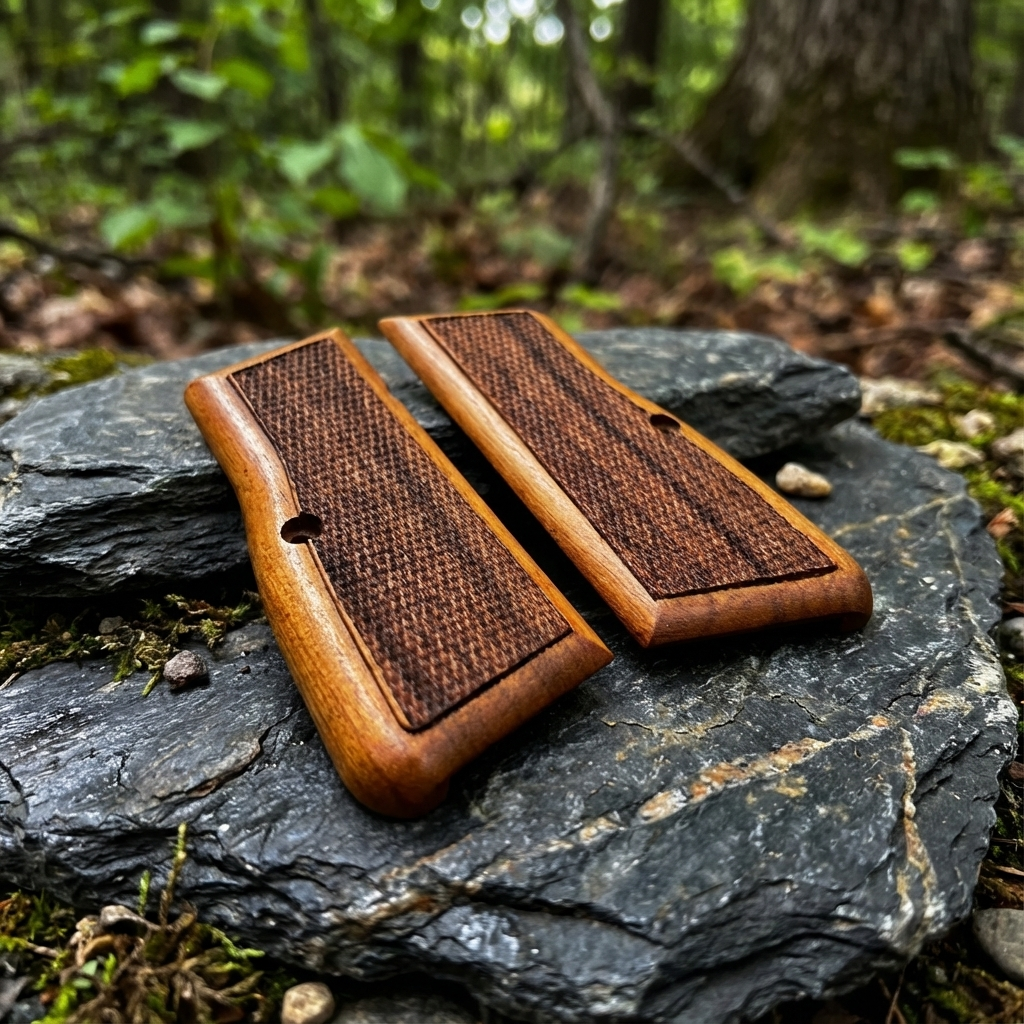 Browning Hi-Power Grips – Grand Classic Red Inside