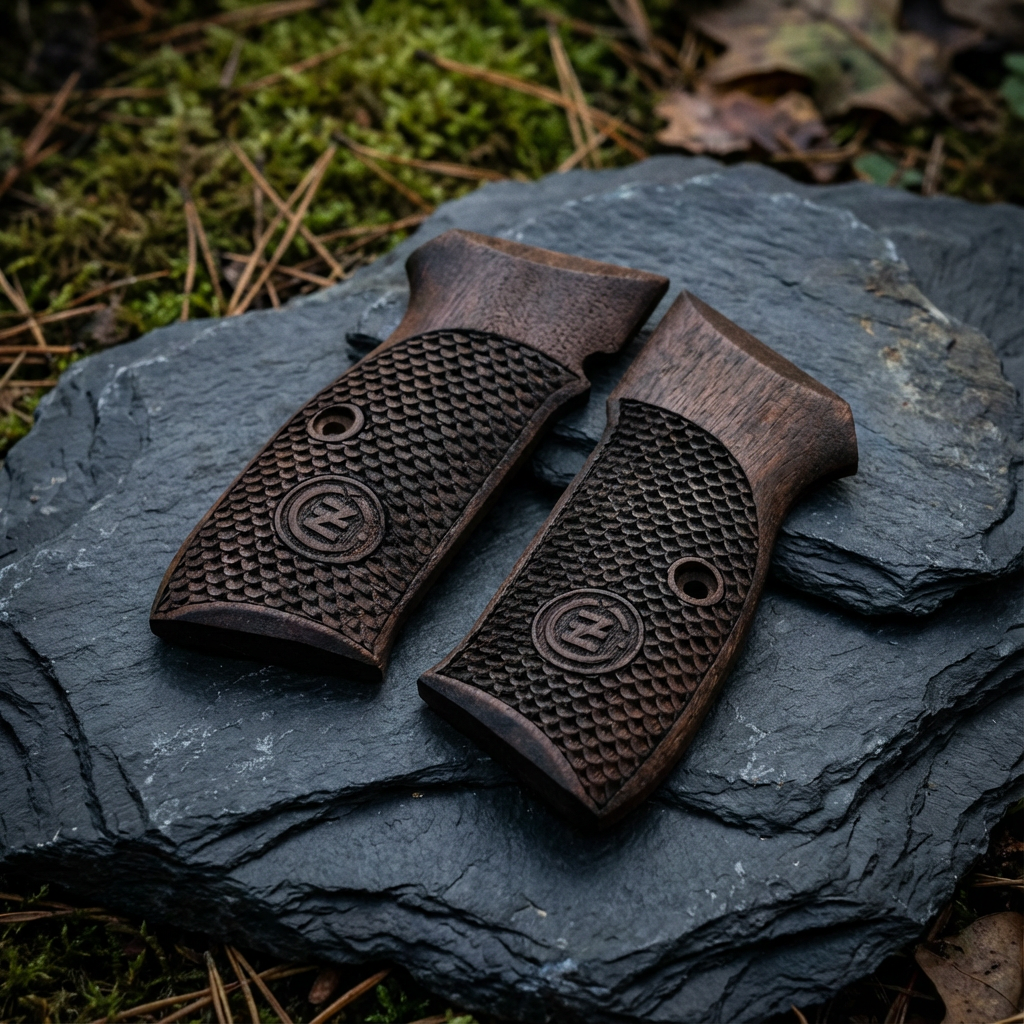 CZ 75B Grips – Classic Fishscale