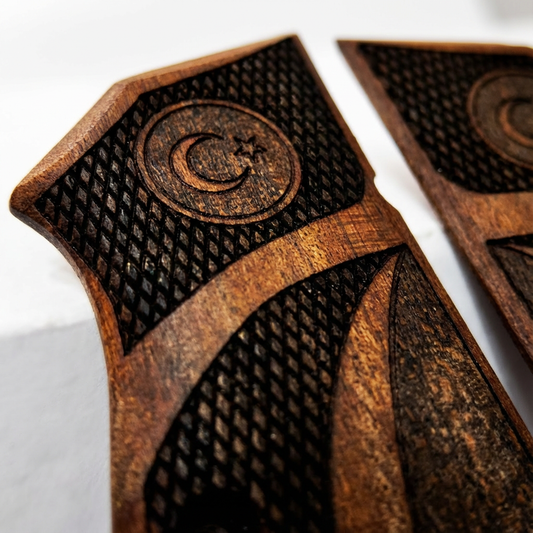 Browning Hi-Power Grips – Turkish Dual Cut