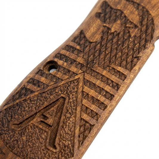 Browning Hi Power Grips - Turkish Wolf