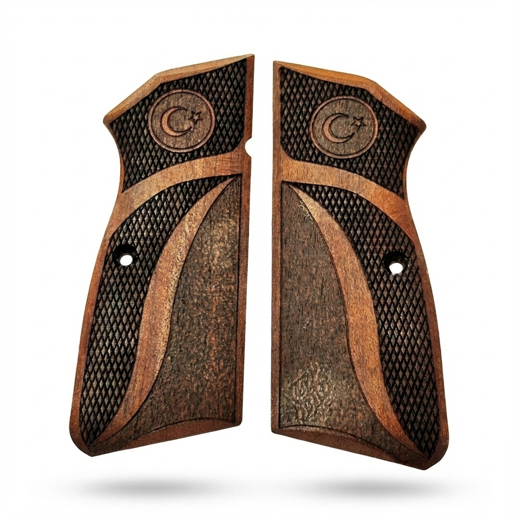 Browning Hi-Power Grips – Turkish Dual Cut