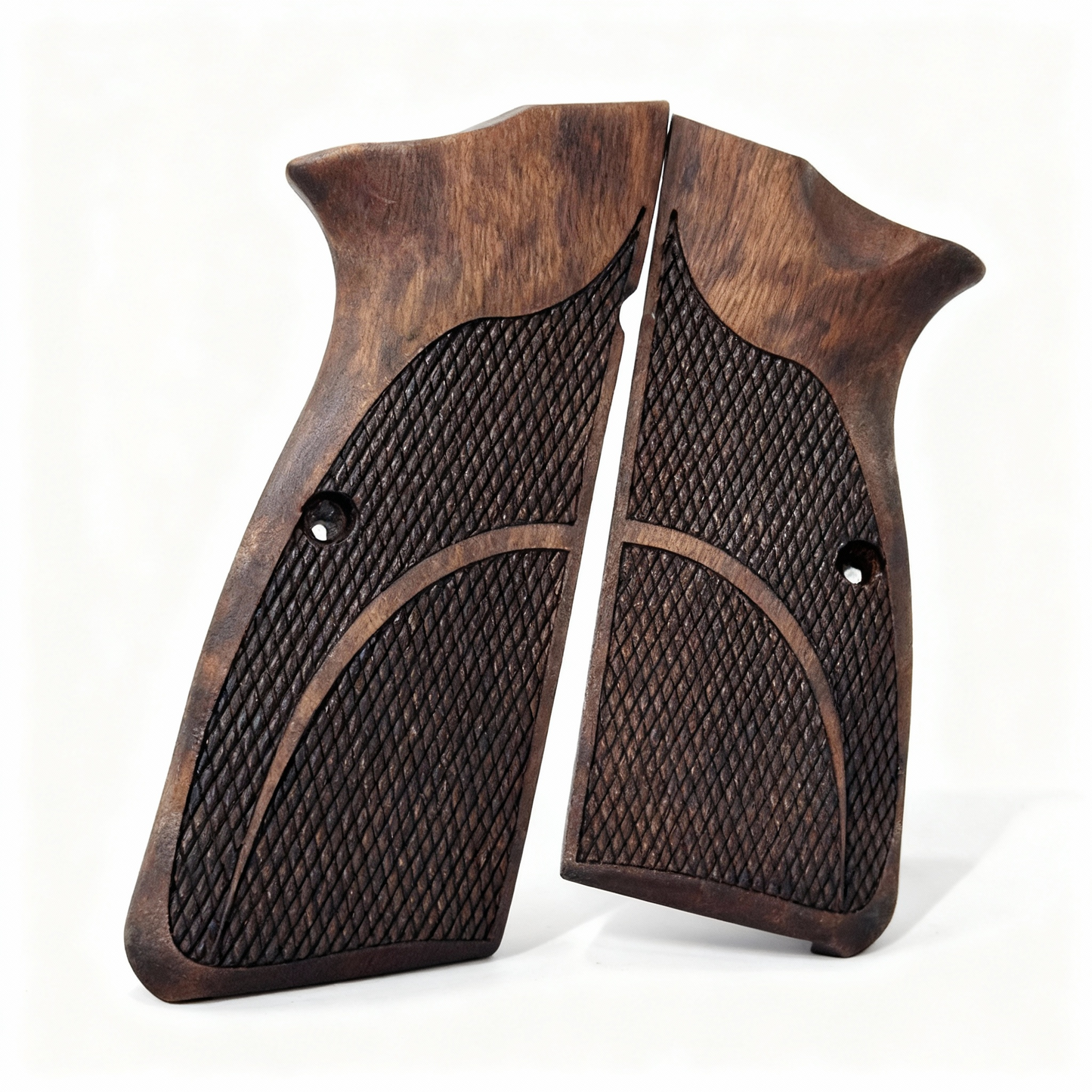 Browning Hi-Power Grips – Dual Diamond Cut