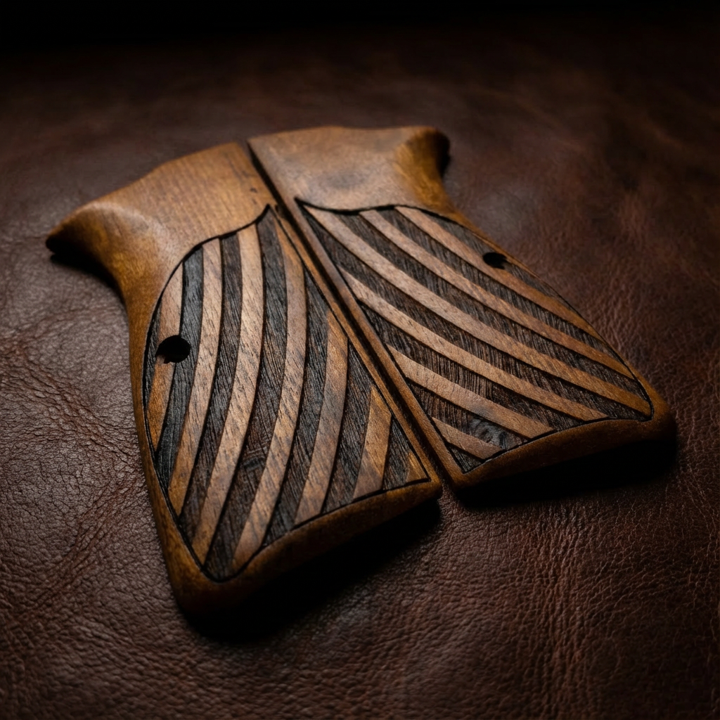 Browning Hi-Power Grips – Tactical Stripes