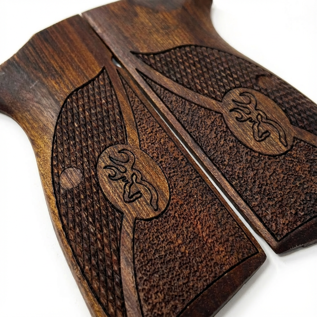 Browning Hi-Power Grips – Dual Cut