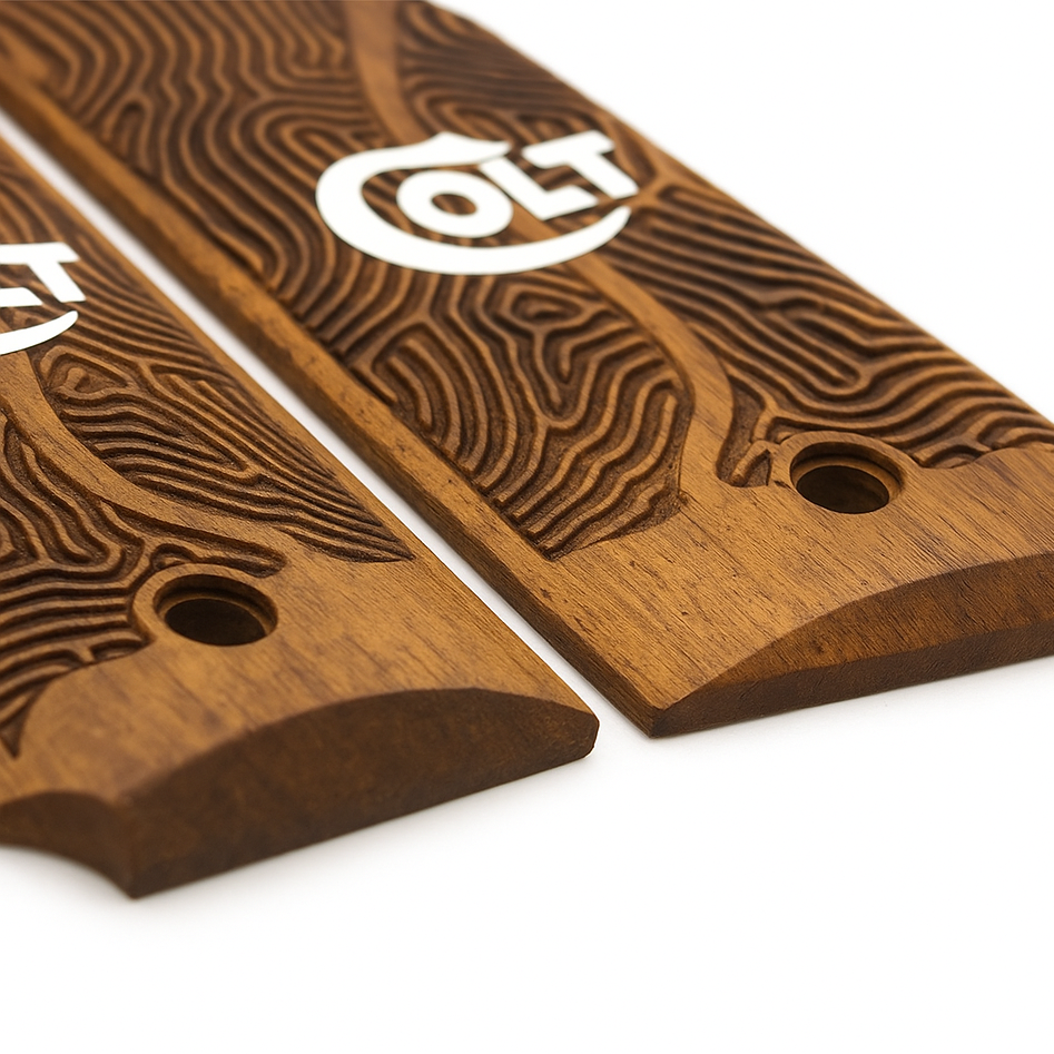 Contour Crest Walnut Grip