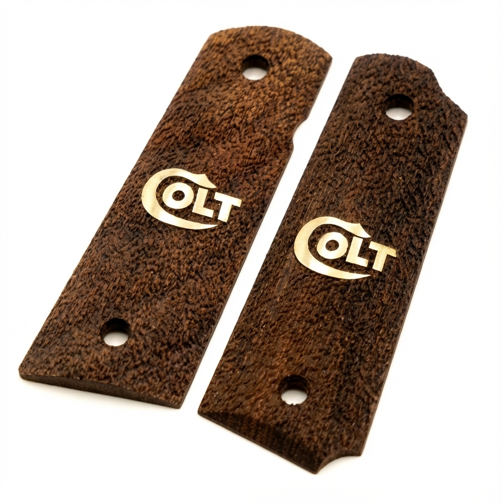 1911 Full Size Grips - Heritage Gold Logo