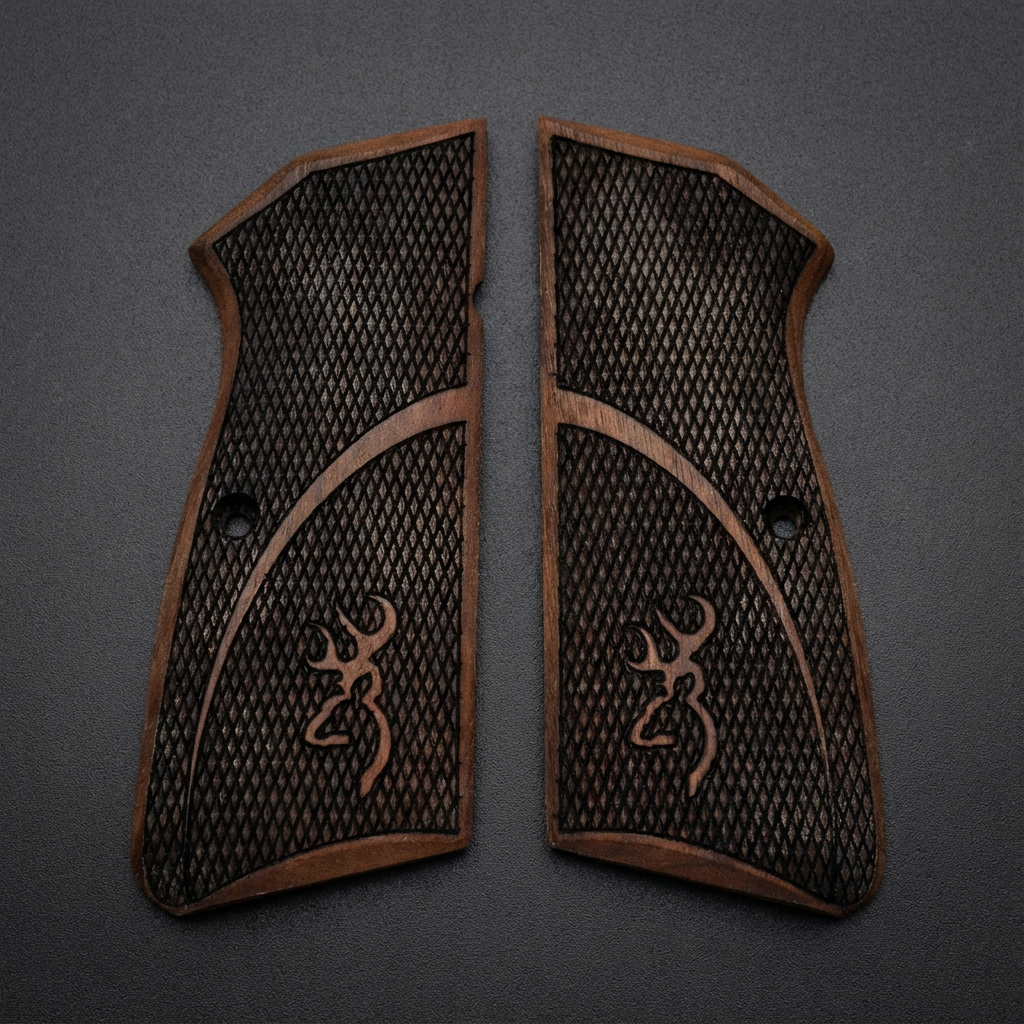 Browning Hi-Power Grips – Victorian Scroll