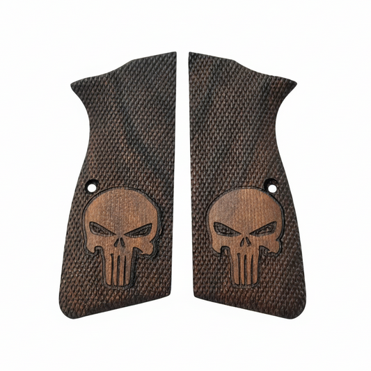 Browning Hi-Power Grips – Punisher Logo