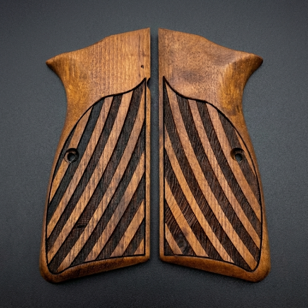 Browning Hi-Power Grips – Tactical Stripes