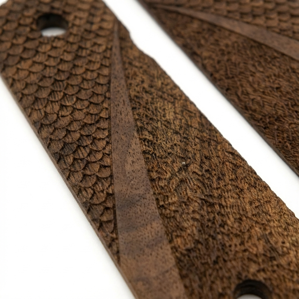 1911 Full Size Grips - Double Cut