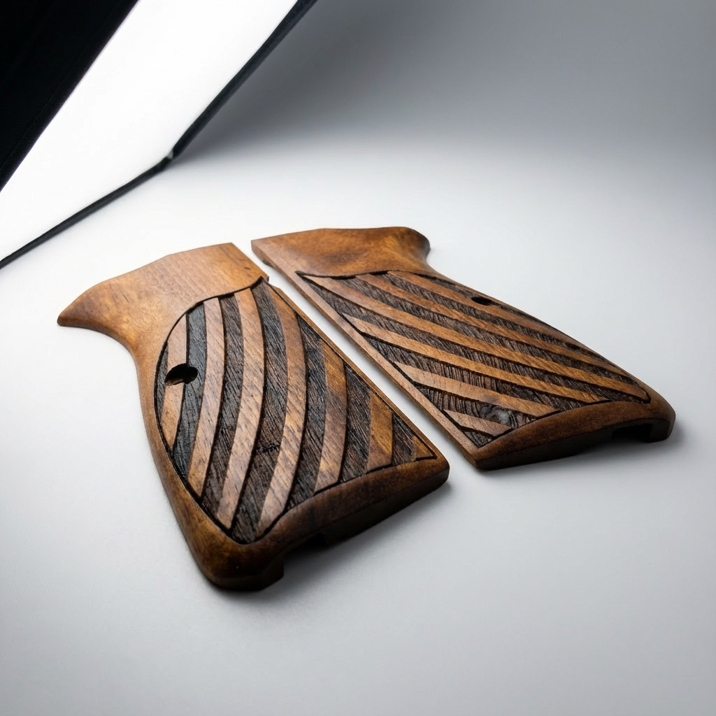 Browning Hi-Power Grips – Tactical Stripes