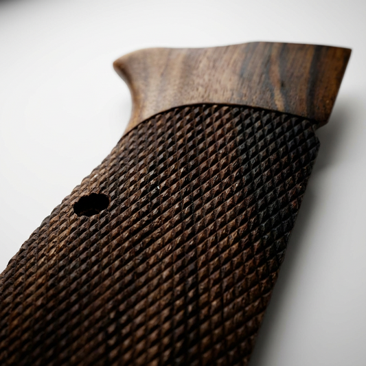 Browning Hi-Power Grips – Dark Tactical Cut