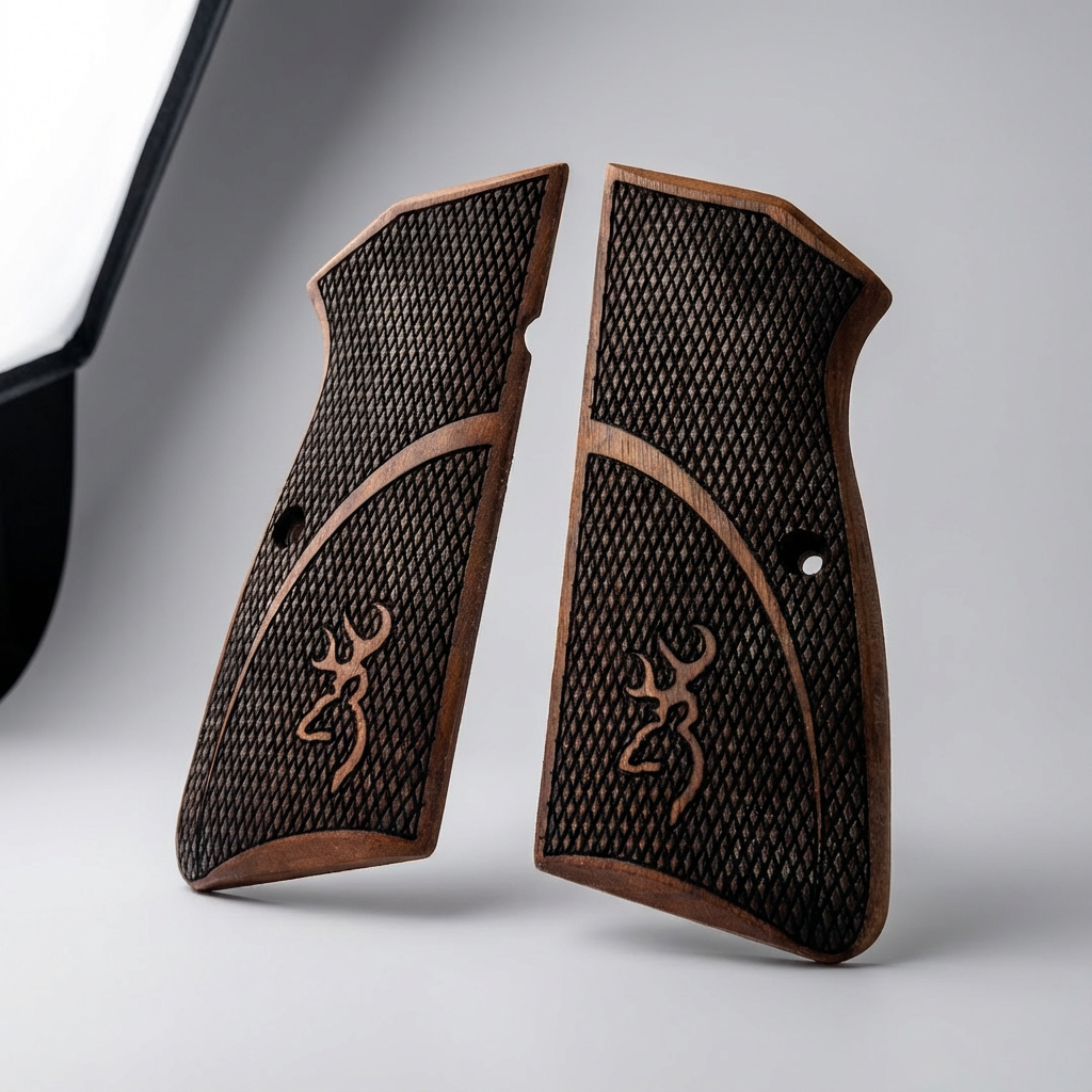 Browning Hi-Power Grips – Victorian Scroll