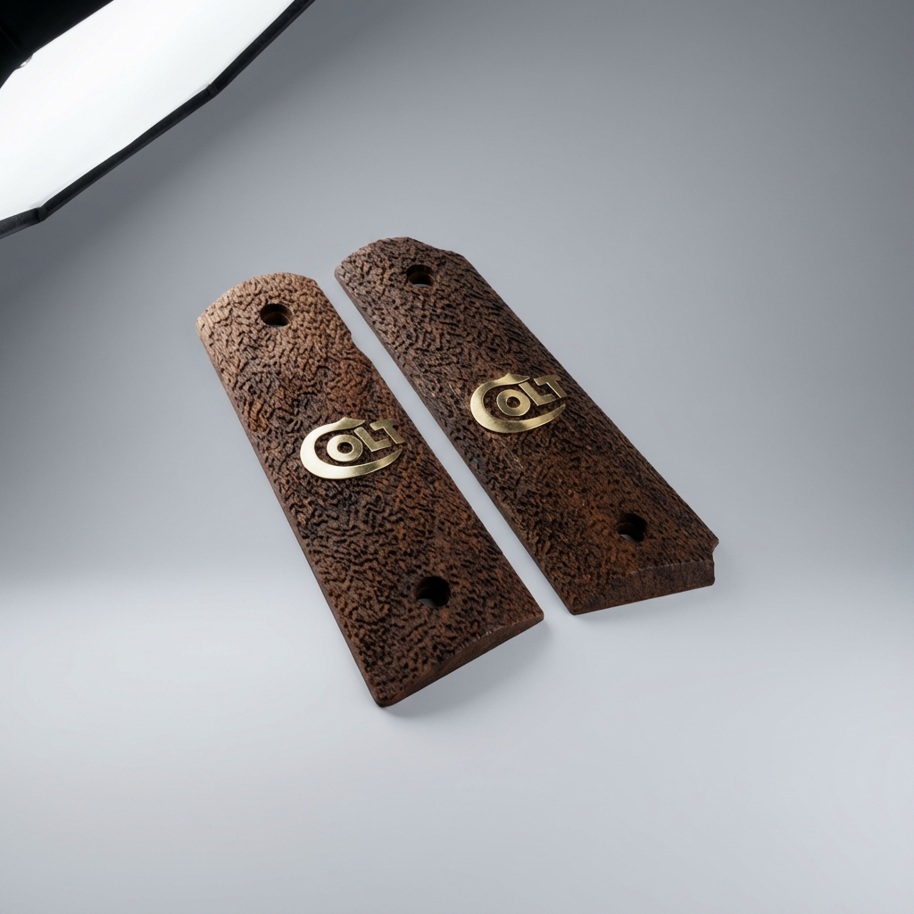 1911 Full Size Grips - Heritage Gold Logo