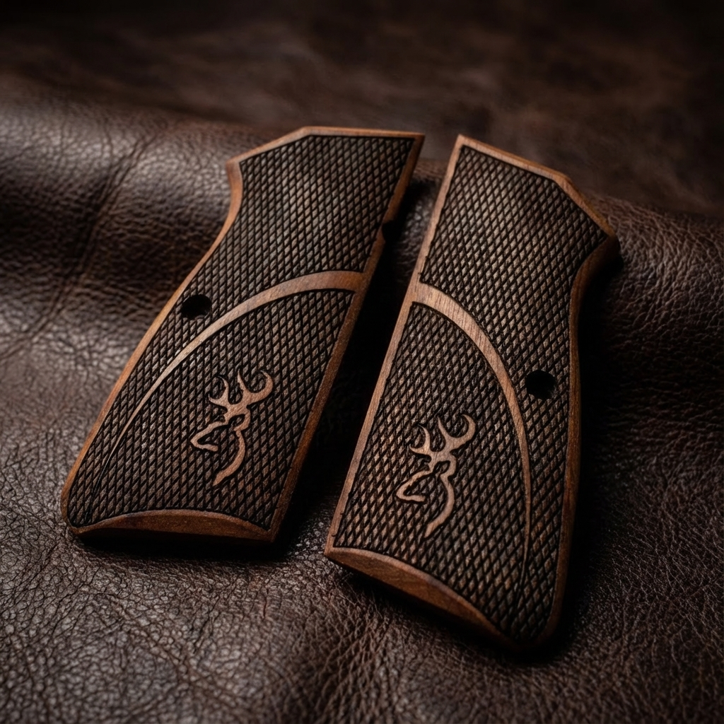 Browning Hi-Power Grips – Victorian Scroll