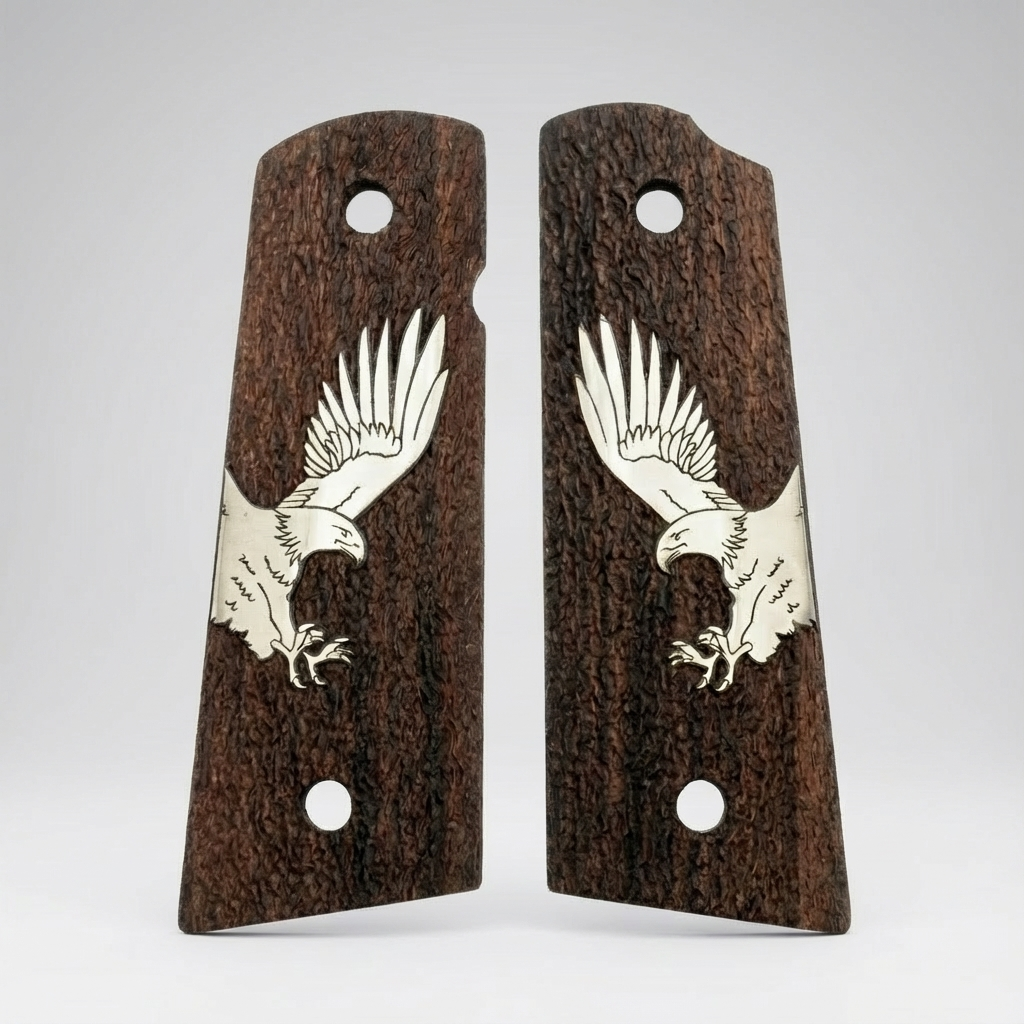 1911 Full Size Grips - Silver Eagle