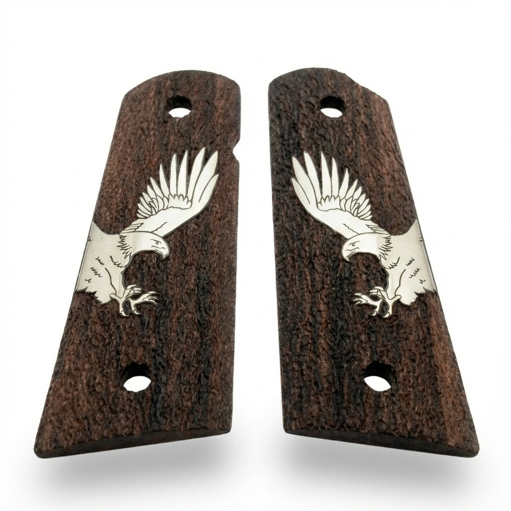 1911 Full Size Grips - Silver Eagle