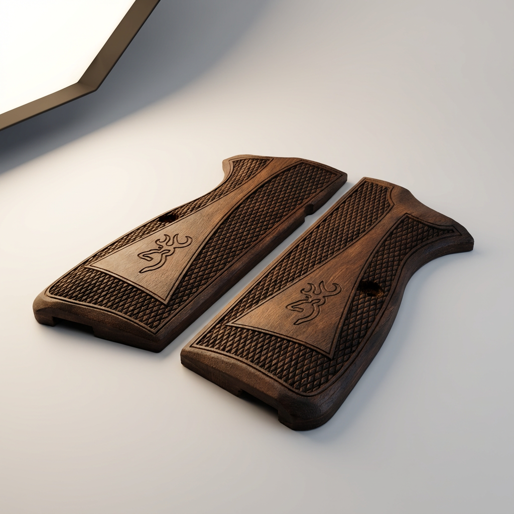 Browning Hi-Power Grips – Executive Two-Tone