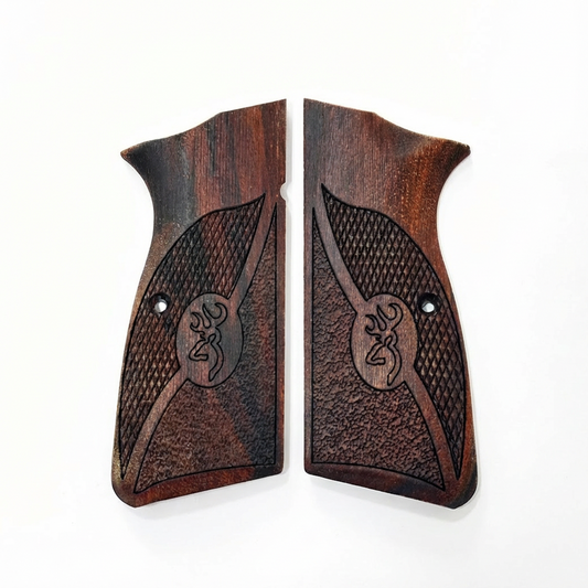 Browning Hi-Power Grips – Dual Texture Logo