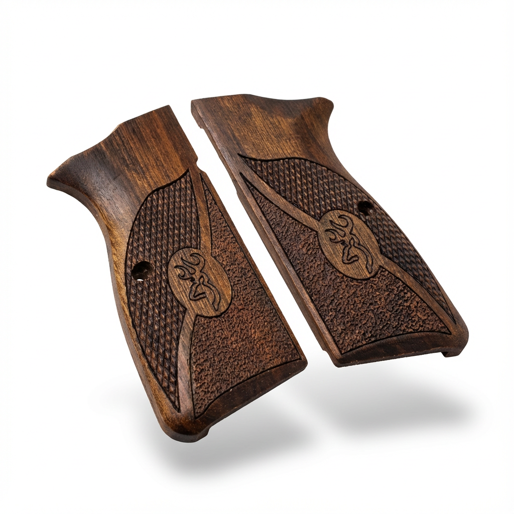 Browning Hi-Power Grips – Dual Cut