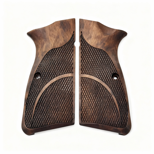 Browning Hi-Power Grips – Dual Diamond Cut