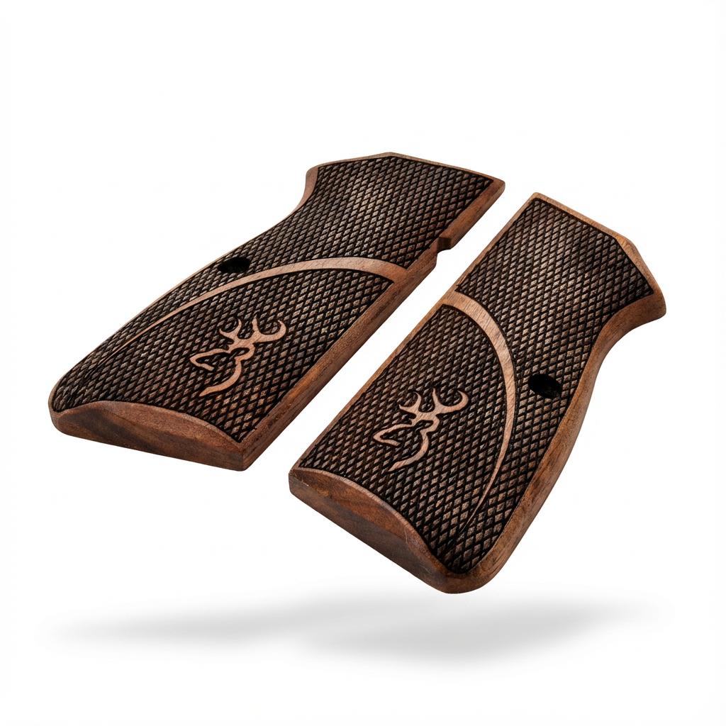 Browning Hi-Power Grips – Victorian Scroll