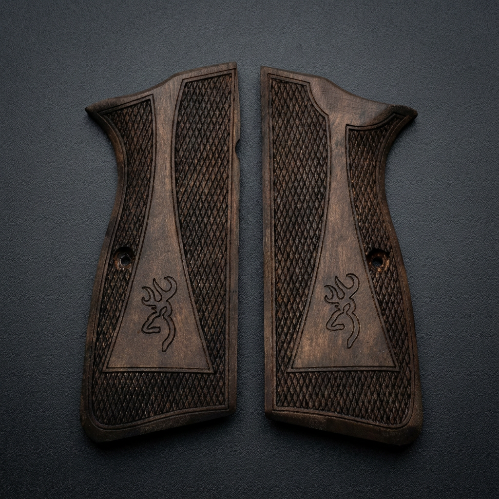 Browning Hi-Power Grips – Executive Two-Tone