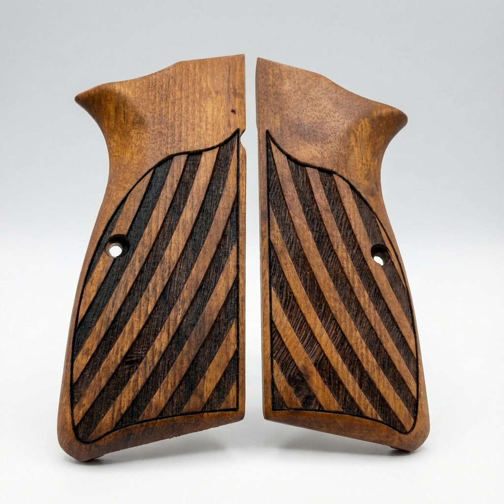 Browning Hi-Power Grips – Tactical Stripes