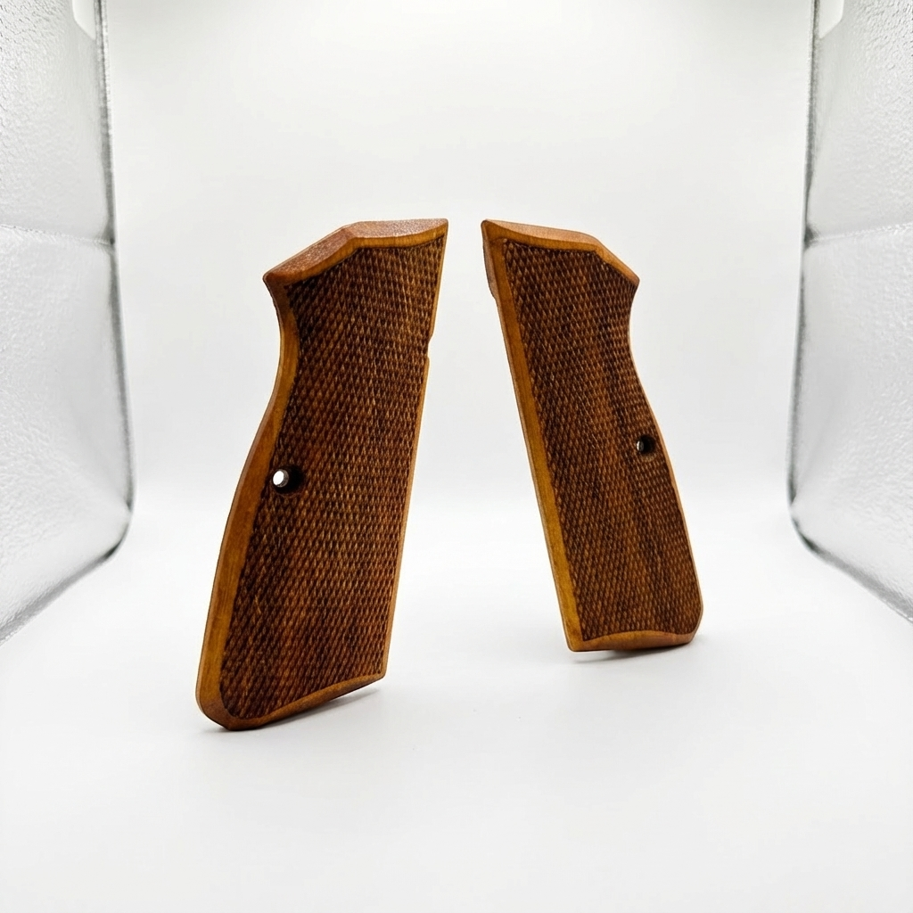 Browning Hi-Power Grips – Full Diamond Cut