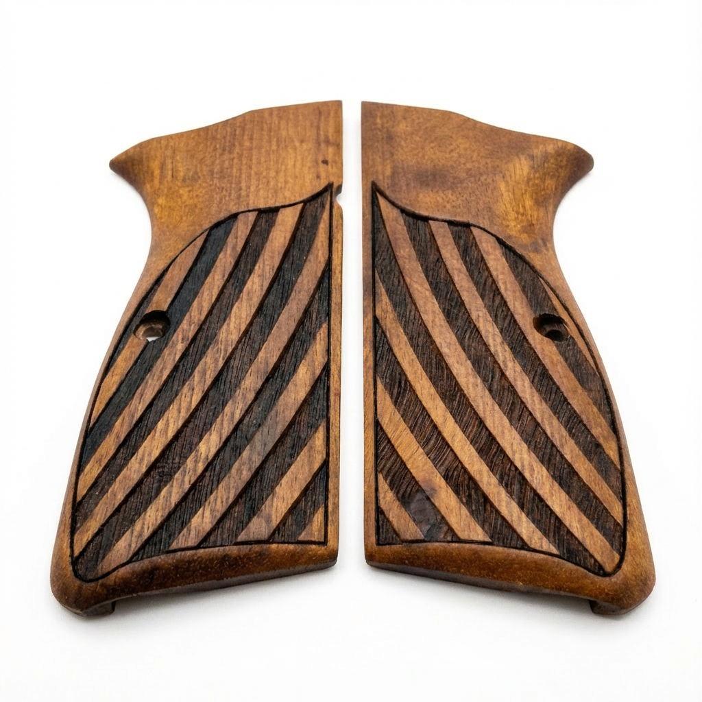 Browning Hi-Power Grips – Tactical Stripes