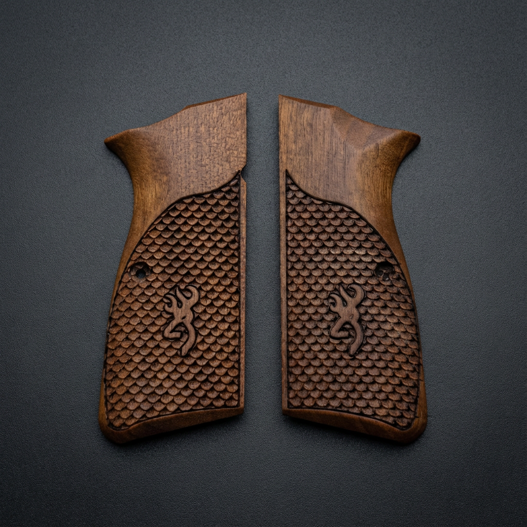 Browning Hi-Power Grips – V-Tactical Buck