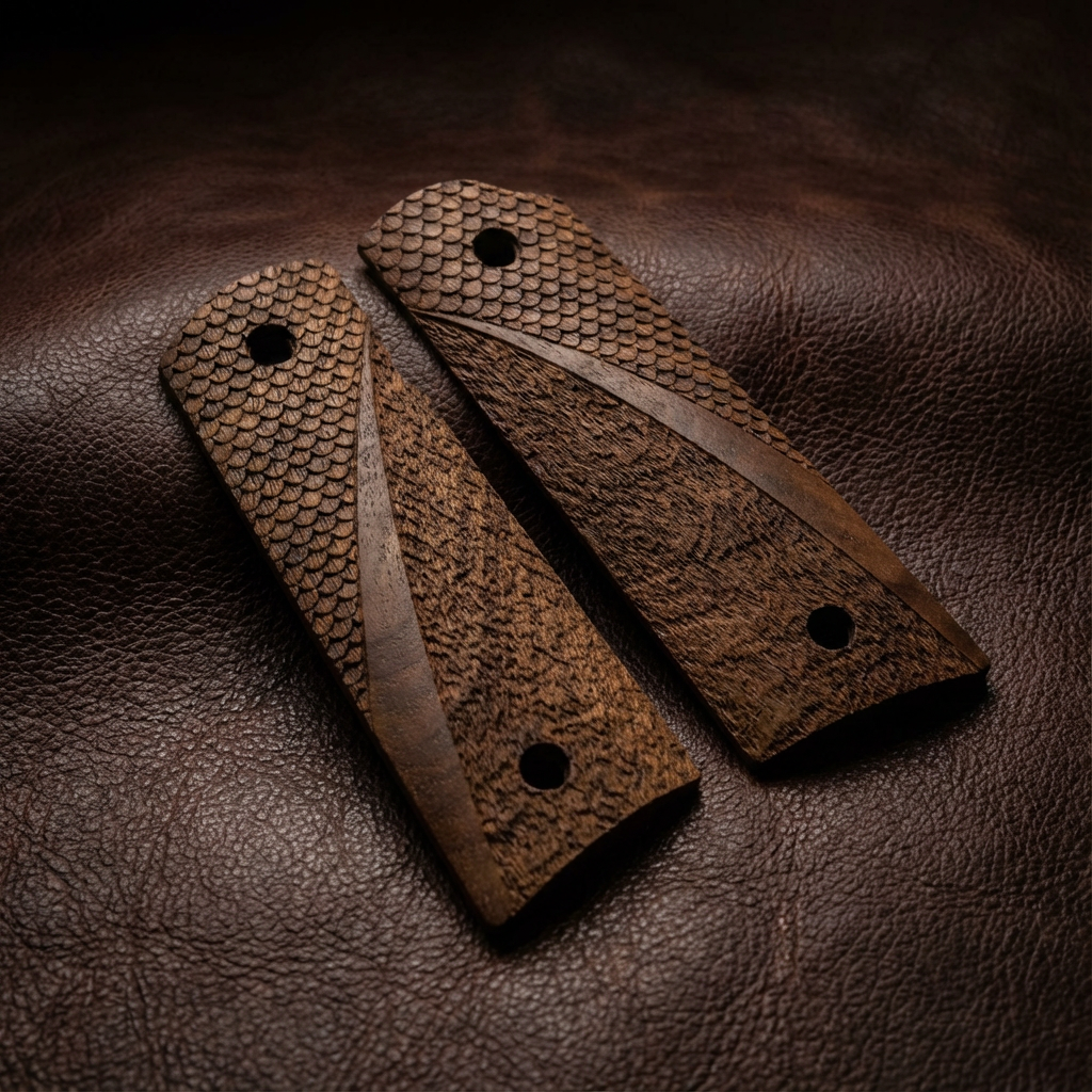 1911 Full Size Grips - Double Cut