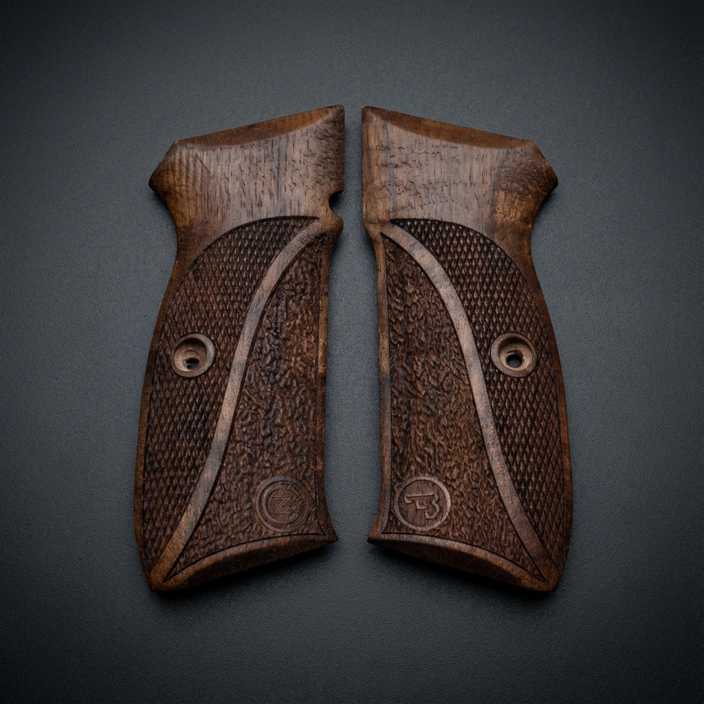 CZ 75B Grips – Tactical Logo