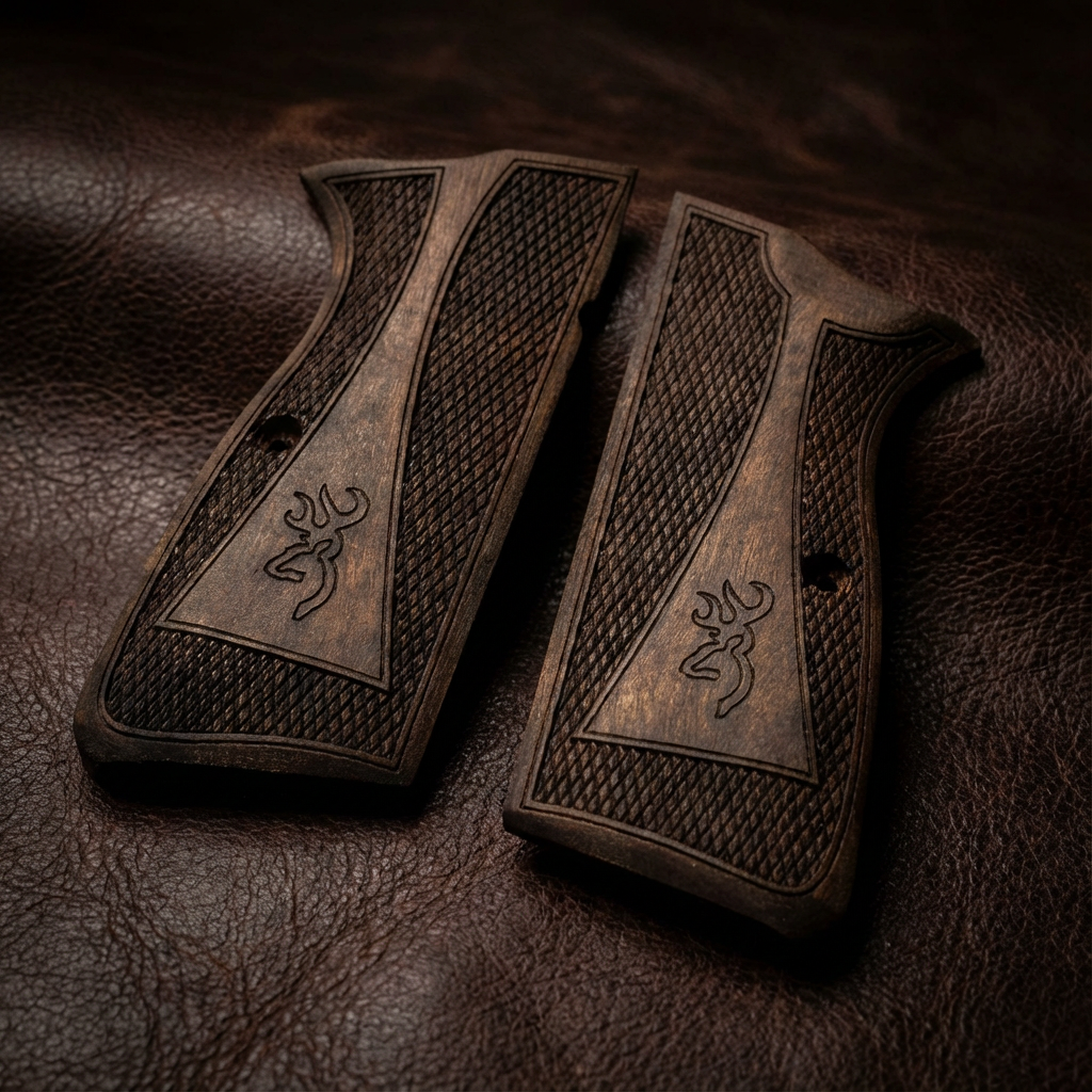Browning Hi-Power Grips – Executive Two-Tone