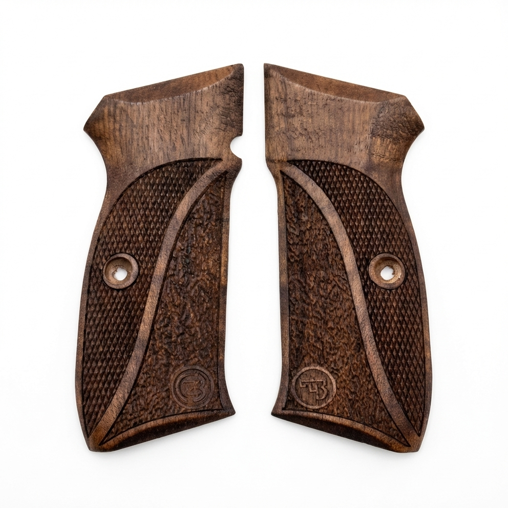 CZ 75B Grips – Tactical Logo