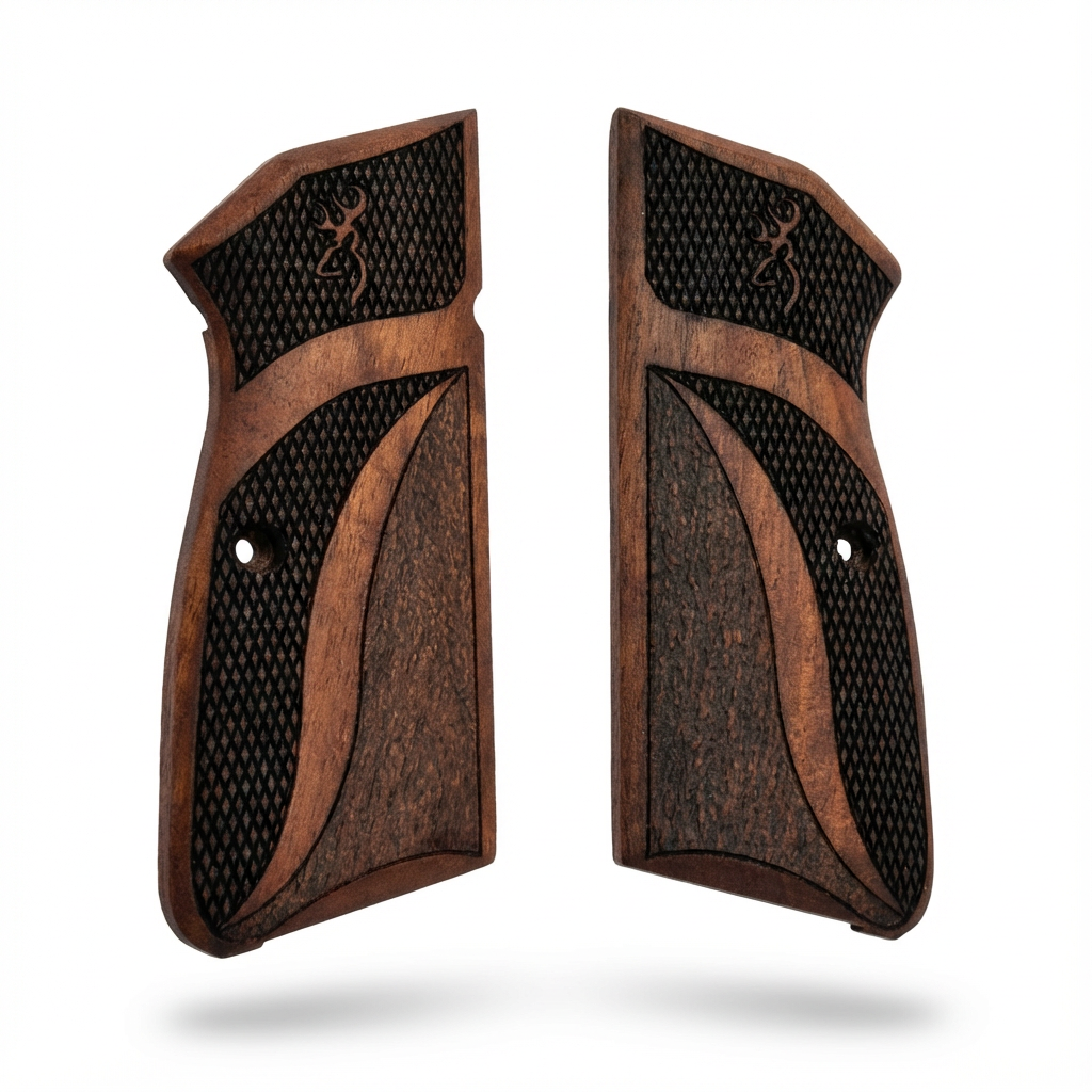 Browning Hi-Power Kabzalar – Çift Kesimli Logo