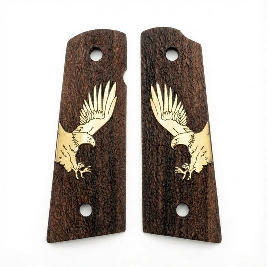 1911 Full Size Grips - Golden Eagle