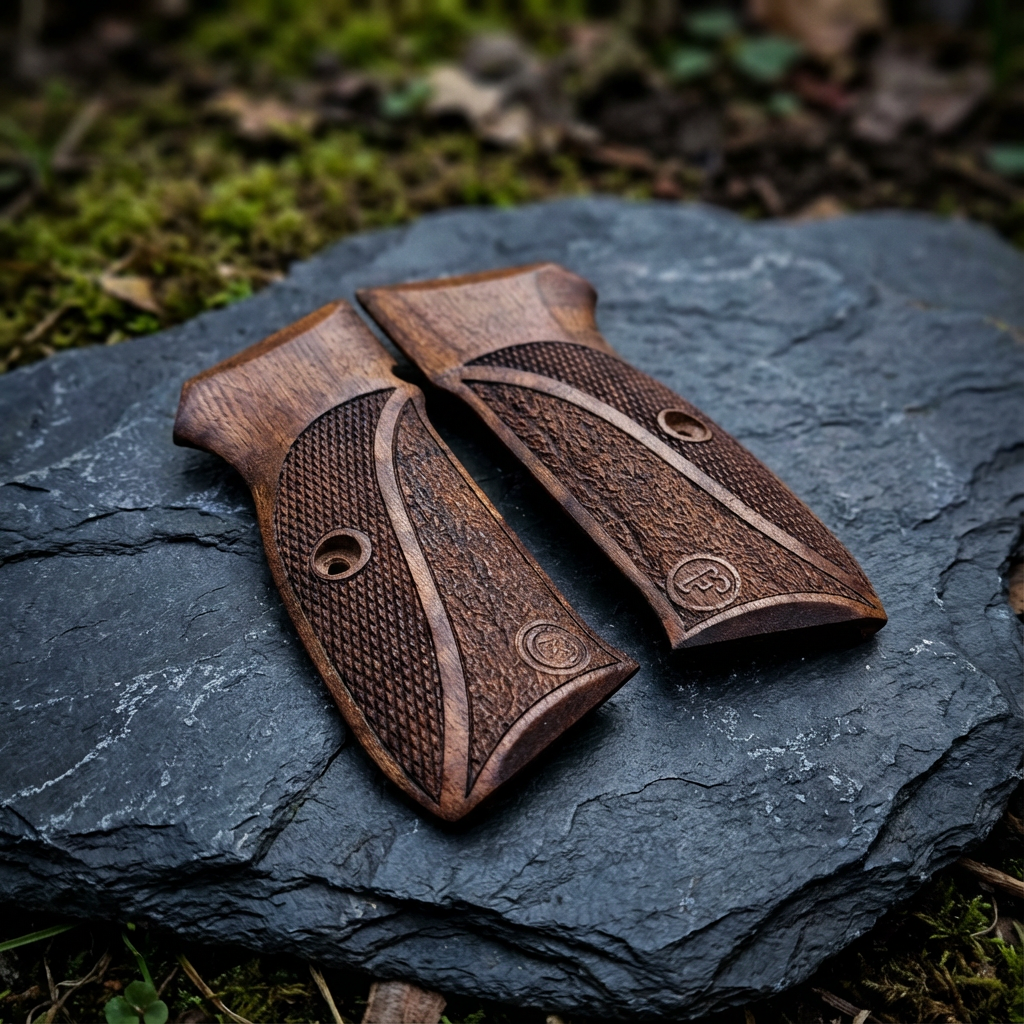 CZ 75B Grips – Tactical Logo