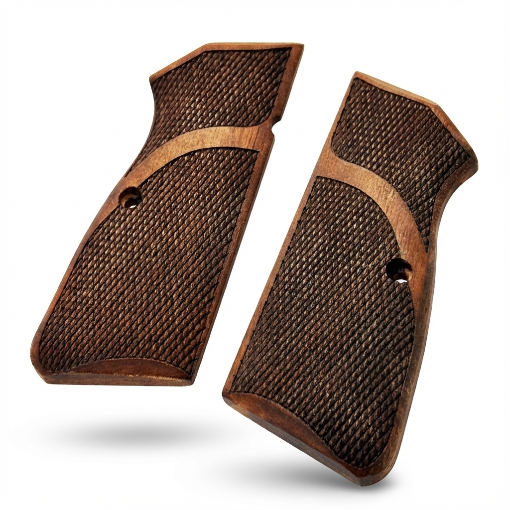 Browning Hi-Power Grips – Half Tang Cut