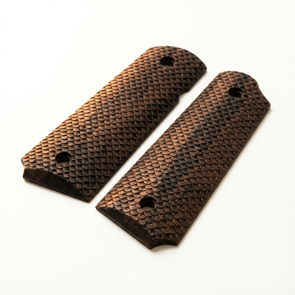 1911 Full Size Grips - Full FishScale