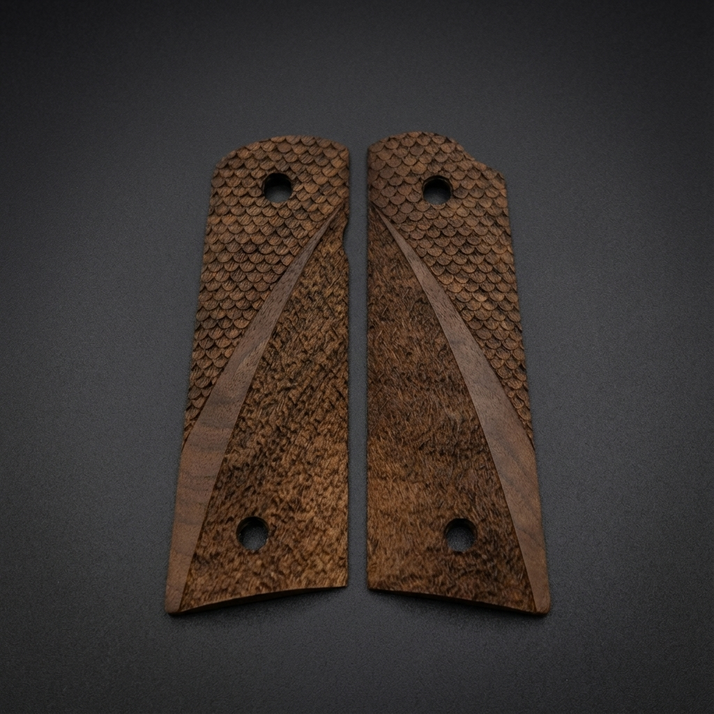 1911 Full Size Grips - Double Cut