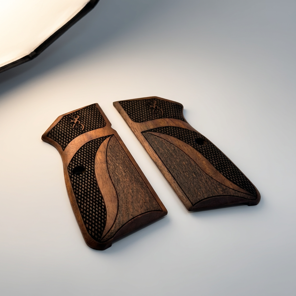 Browning Hi-Power Kabzalar – Çift Kesimli Logo