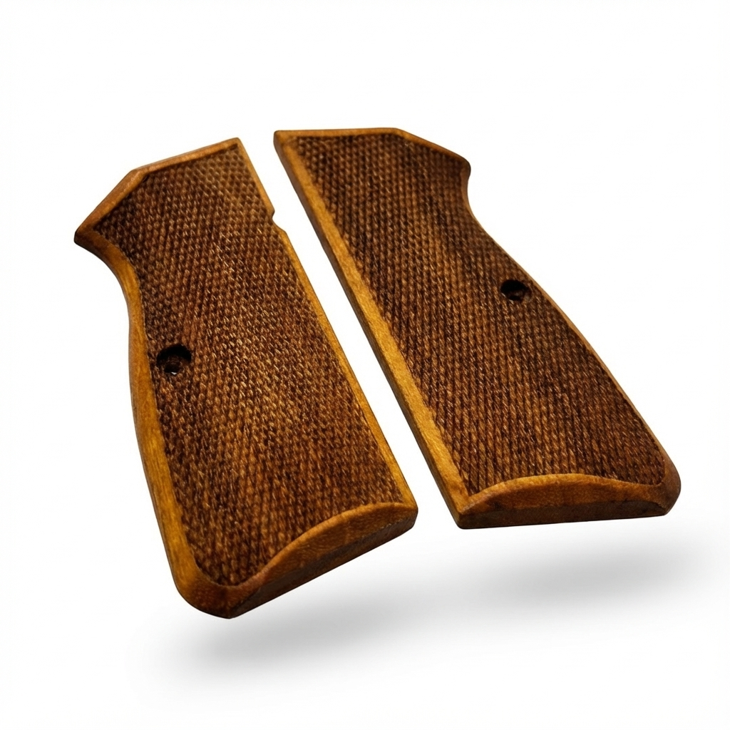 Browning Hi-Power Grips – Full Diamond Cut